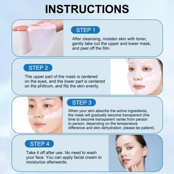 5-in-1 Face Mask – Hydrate, Brighten & Firm - Image 3